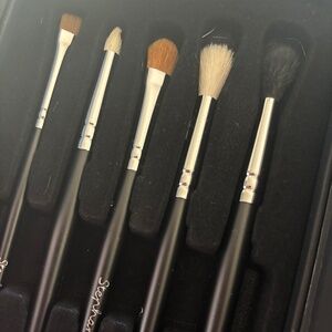 New Brush Set in beautiful Black Velvet box